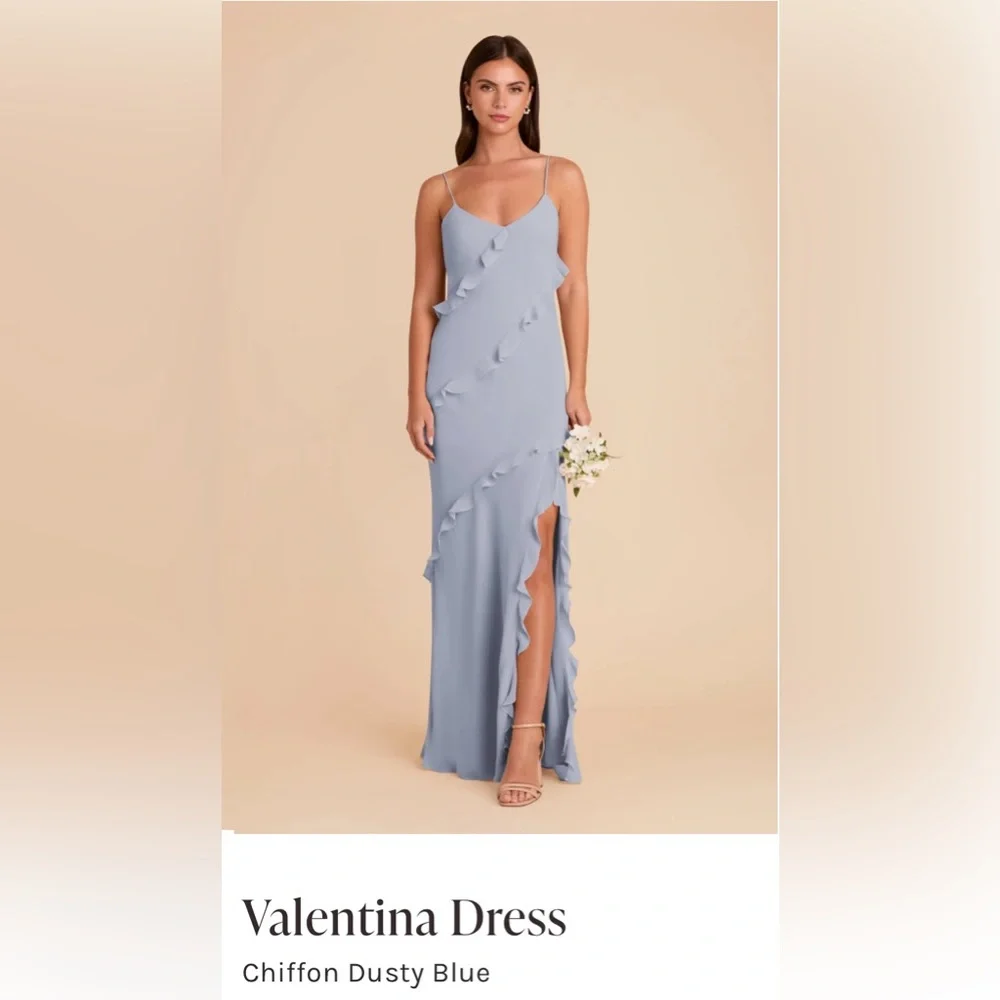 BIRDY GREY Chiffon Valentina Dress - Picture 1 of 8